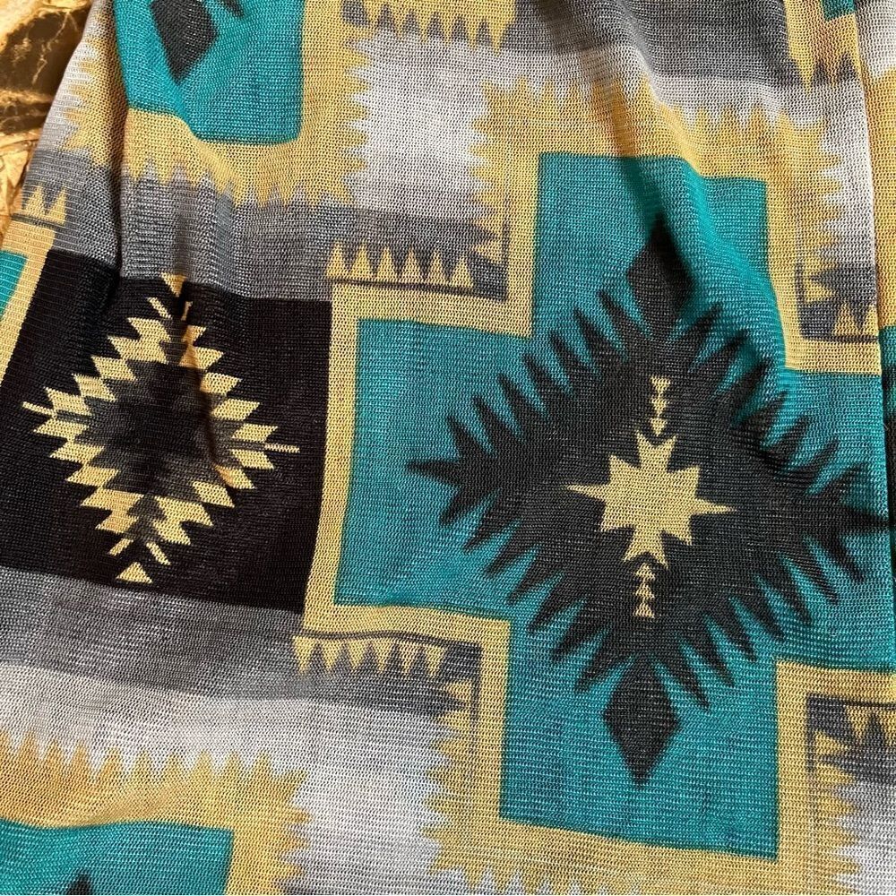 Crazy Train Cardigan Size Small Sheer Animal Print Southwestern​ - Picture 7 of 13